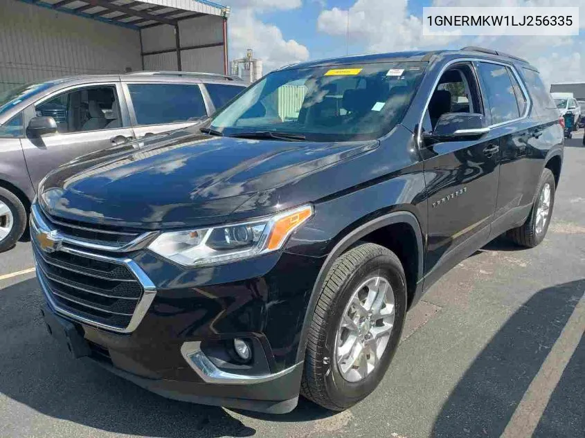 2020 Chevrolet Traverse Lt VIN: 1GNERMKW1LJ256335 Lot: 40781539