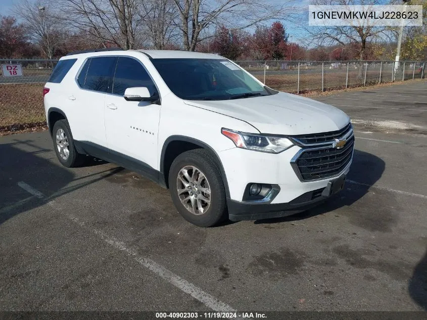 2020 Chevrolet Traverse Awd 2Fl VIN: 1GNEVMKW4LJ228623 Lot: 40902303