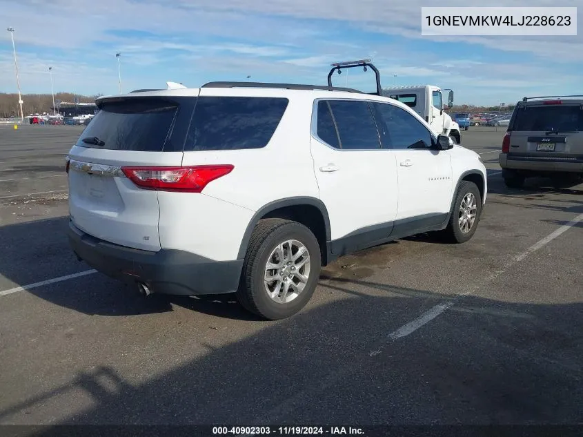 2020 Chevrolet Traverse Awd 2Fl VIN: 1GNEVMKW4LJ228623 Lot: 40902303