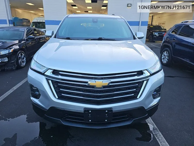 2022 Chevrolet Traverse Lt VIN: 1GNERMKW7NJ121671 Lot: 40713687