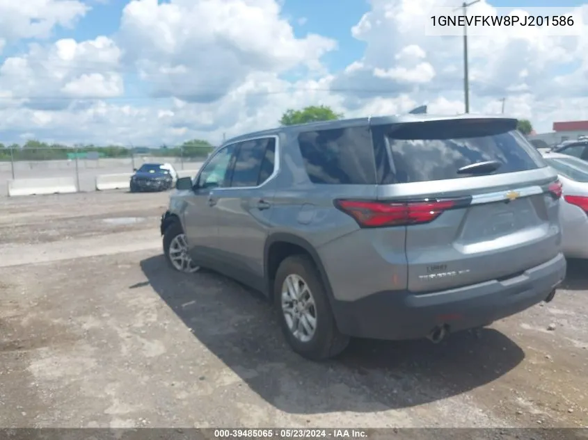 2023 Chevrolet Traverse Awd Ls VIN: 1GNEVFKW8PJ201586 Lot: 39485065