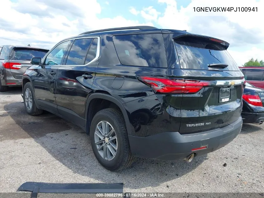 2023 Chevrolet Traverse Awd Lt Cloth VIN: 1GNEVGKW4PJ100941 Lot: 39882795