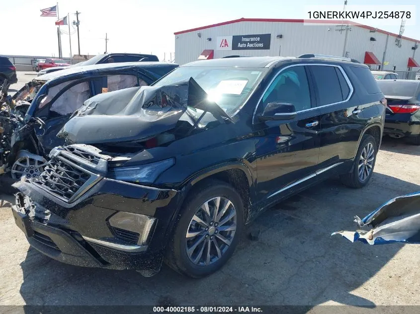 2023 Chevrolet Traverse Fwd Premier VIN: 1GNERKKW4PJ254878 Lot: 40002185