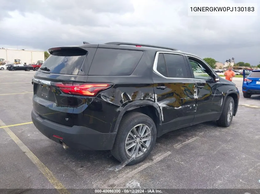 1GNERGKW0PJ130183 2023 Chevrolet Traverse Fwd Lt Cloth