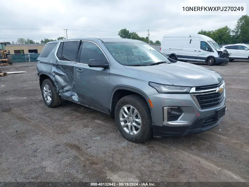 2023 Chevrolet Traverse Fwd Ls VIN: 1GNERFKWXPJ270249 Lot: 40132642