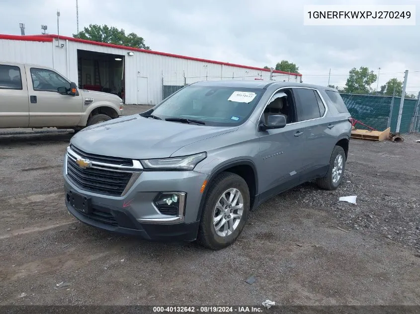 2023 Chevrolet Traverse Fwd Ls VIN: 1GNERFKWXPJ270249 Lot: 40132642