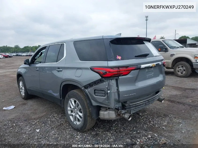 1GNERFKWXPJ270249 2023 Chevrolet Traverse Fwd Ls