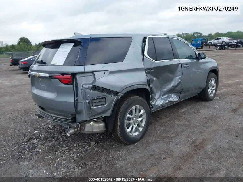 1GNERFKWXPJ270249 2023 Chevrolet Traverse Fwd Ls