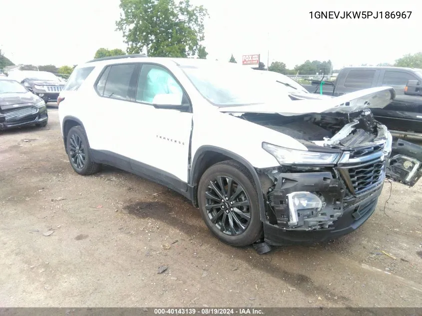 1GNEVJKW5PJ186967 2023 Chevrolet Traverse Awd Rs