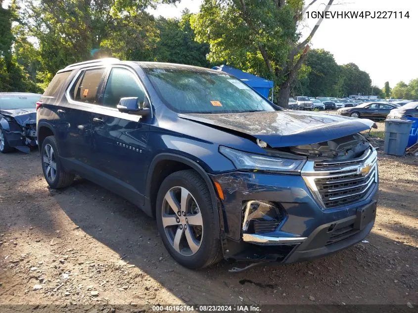 2023 Chevrolet Traverse Awd Lt Leather VIN: 1GNEVHKW4PJ227114 Lot: 40162764