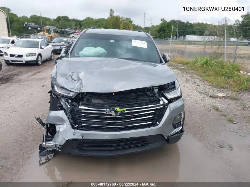 2023 Chevrolet Traverse Fwd Lt Cloth VIN: 1GNERGKWXPJ280401 Lot: 40172760