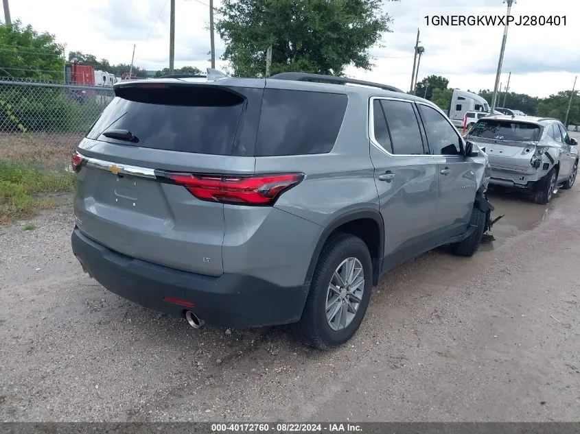 2023 Chevrolet Traverse Fwd Lt Cloth VIN: 1GNERGKWXPJ280401 Lot: 40172760