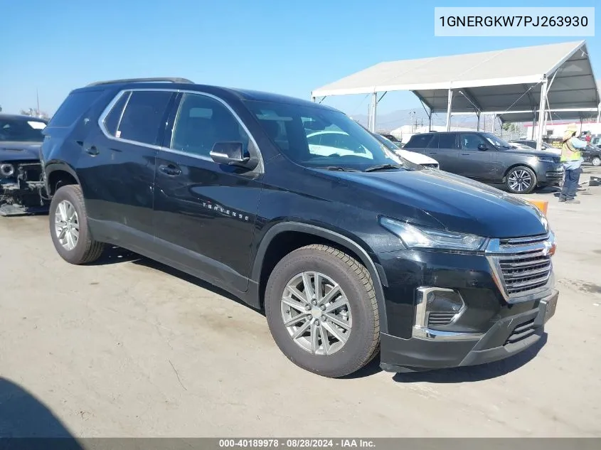 2023 Chevrolet Traverse Fwd Lt Cloth VIN: 1GNERGKW7PJ263930 Lot: 40189978