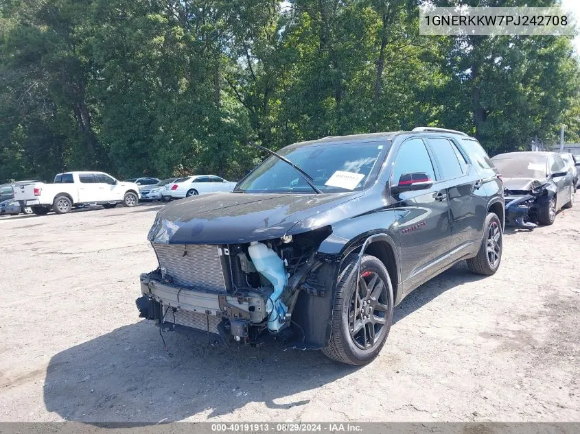 1GNERKKW7PJ242708 2023 Chevrolet Traverse Fwd Premier