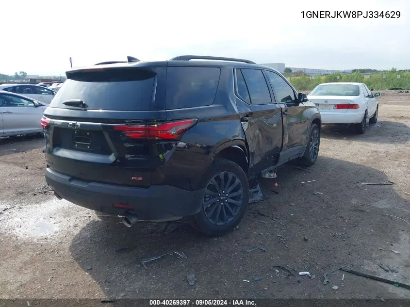 1GNERJKW8PJ334629 2023 Chevrolet Traverse Rs