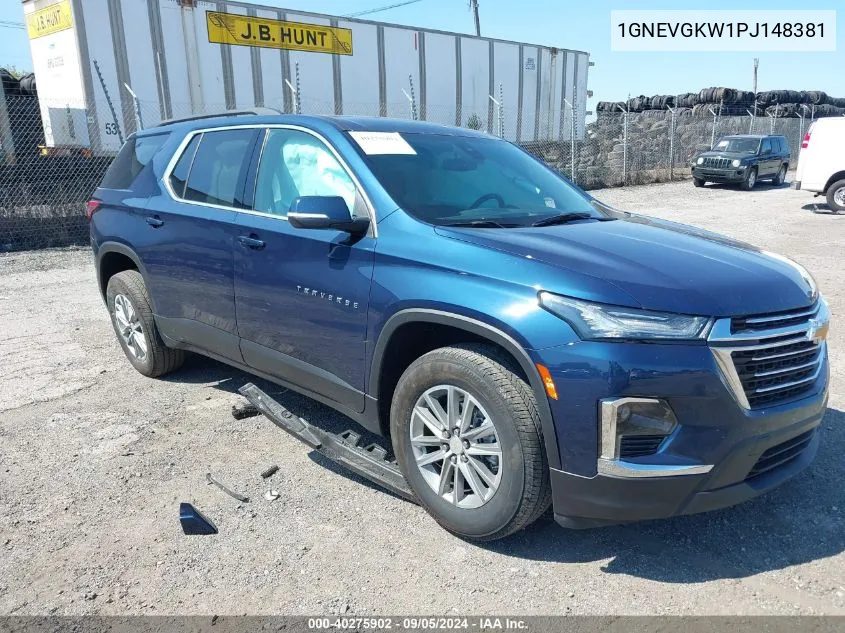 2023 Chevrolet Traverse Awd Lt Cloth VIN: 1GNEVGKW1PJ148381 Lot: 40275902