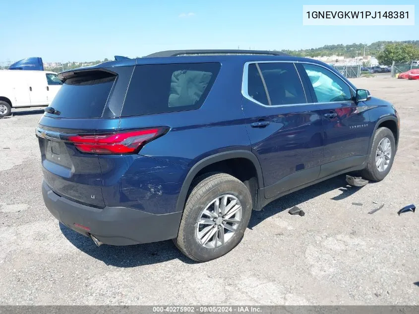 2023 Chevrolet Traverse Awd Lt Cloth VIN: 1GNEVGKW1PJ148381 Lot: 40275902