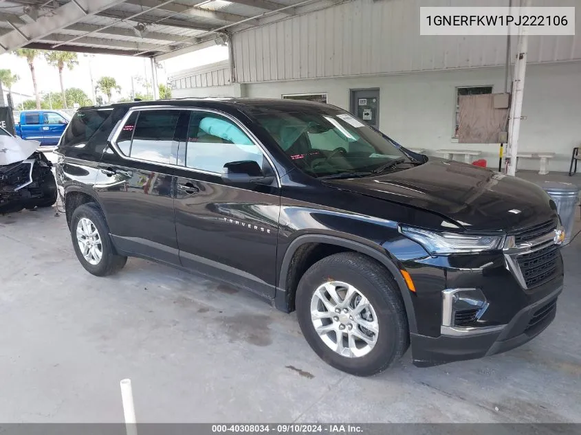 1GNERFKW1PJ222106 2023 Chevrolet Traverse Ls