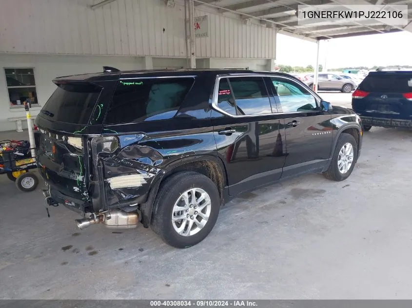 1GNERFKW1PJ222106 2023 Chevrolet Traverse Ls