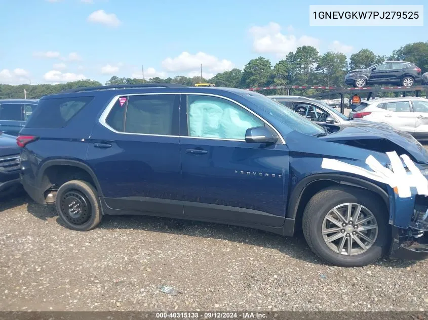 2023 Chevrolet Traverse Awd Lt Cloth VIN: 1GNEVGKW7PJ279525 Lot: 40315133