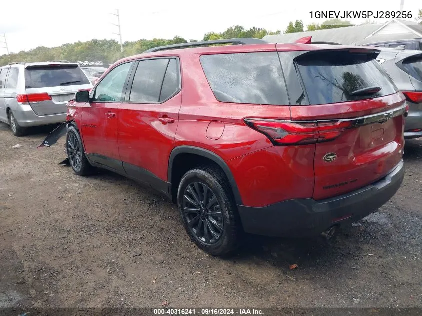 1GNEVJKW5PJ289256 2023 Chevrolet Traverse Rs