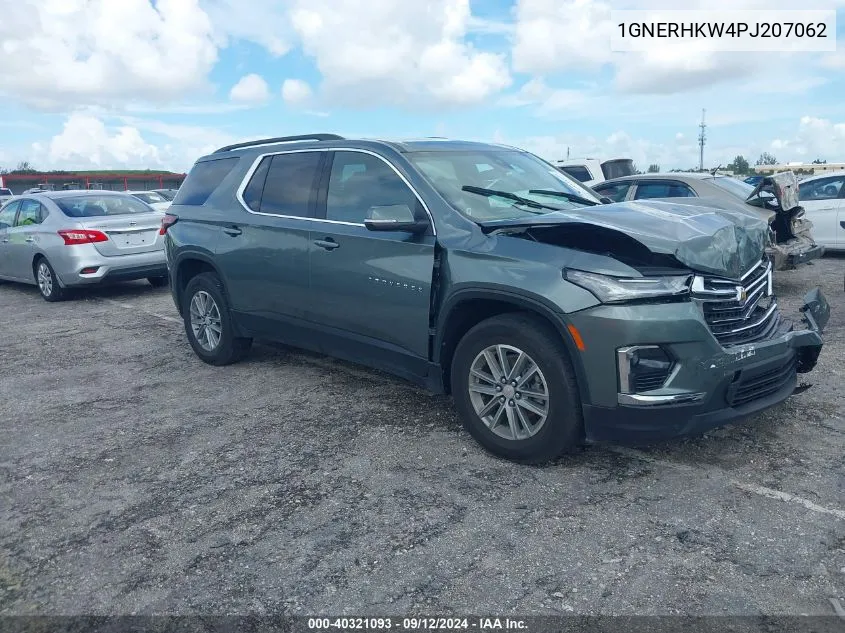 2023 Chevrolet Traverse Lt VIN: 1GNERHKW4PJ207062 Lot: 40321093