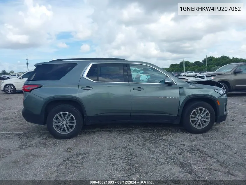 2023 Chevrolet Traverse Lt VIN: 1GNERHKW4PJ207062 Lot: 40321093