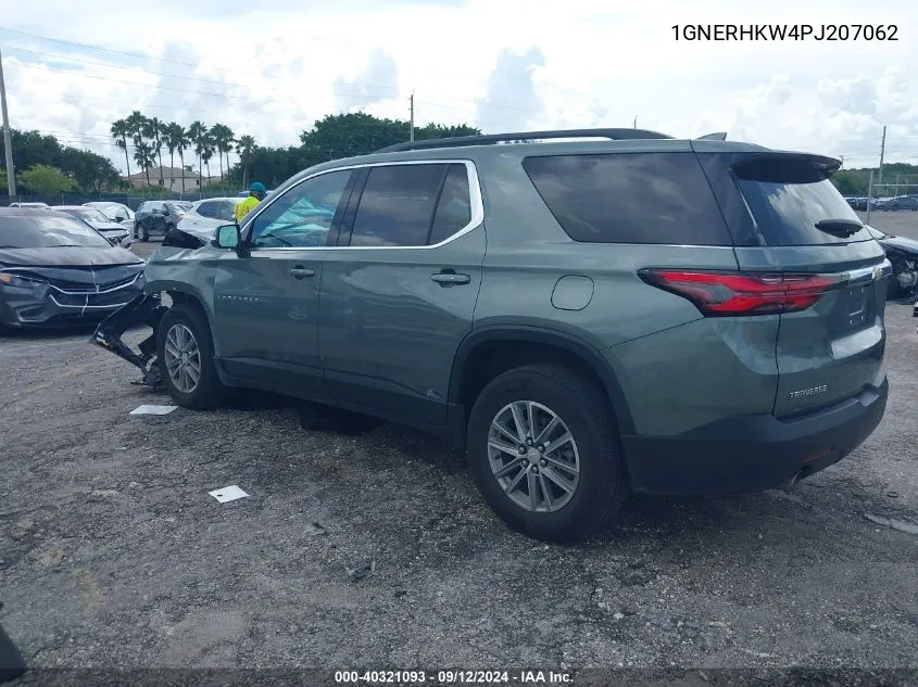 2023 Chevrolet Traverse Lt VIN: 1GNERHKW4PJ207062 Lot: 40321093