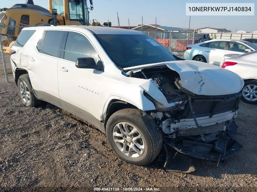 1GNERFKW7PJ140834 2023 Chevrolet Traverse Ls