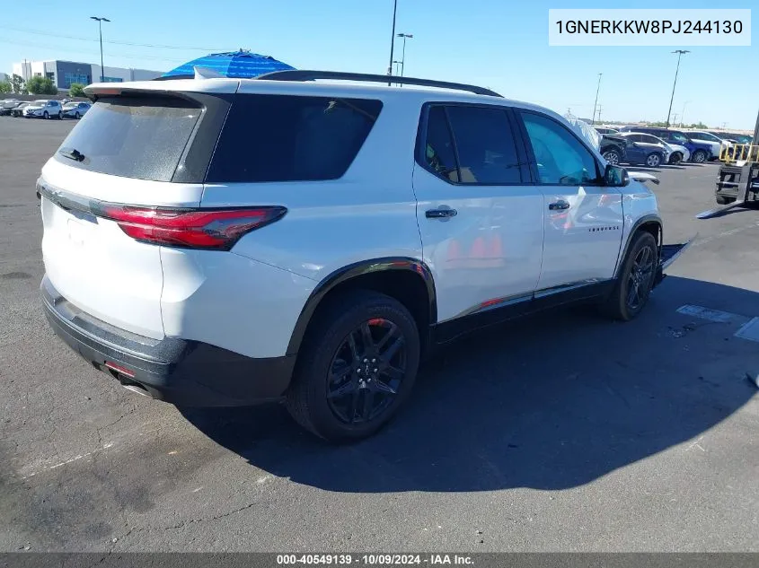 2023 Chevrolet Traverse Premier VIN: 1GNERKKW8PJ244130 Lot: 40549139