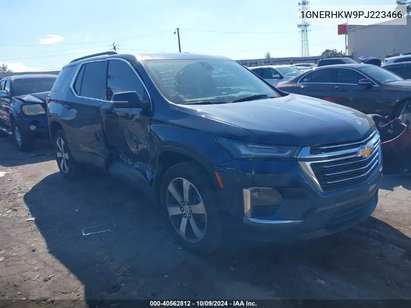 2023 Chevrolet Traverse Fwd Lt Leather VIN: 1GNERHKW9PJ223466 Lot: 40562812