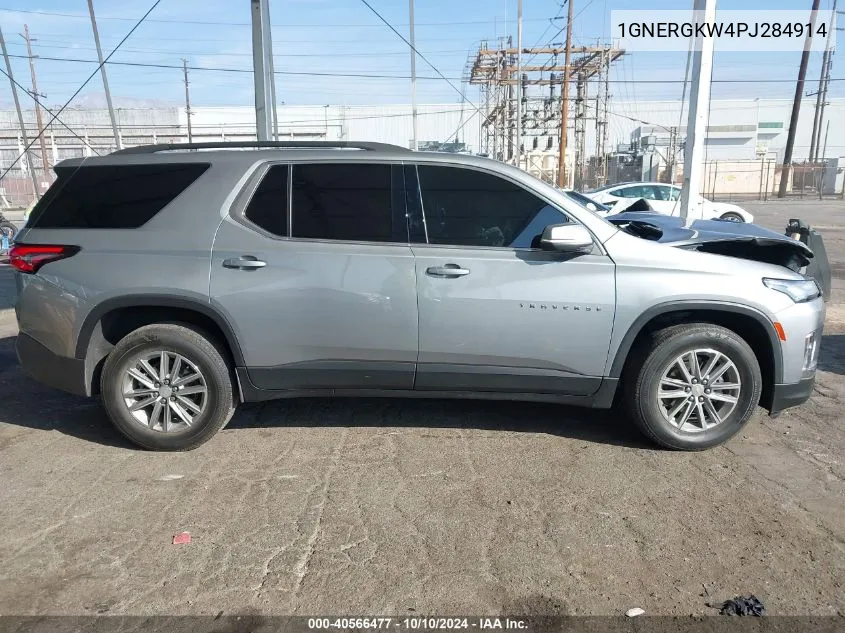 2023 Chevrolet Traverse Fwd Lt Cloth VIN: 1GNERGKW4PJ284914 Lot: 40566477