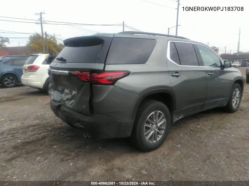 2023 Chevrolet Traverse Fwd Lt Cloth VIN: 1GNERGKW0PJ183708 Lot: 40662581