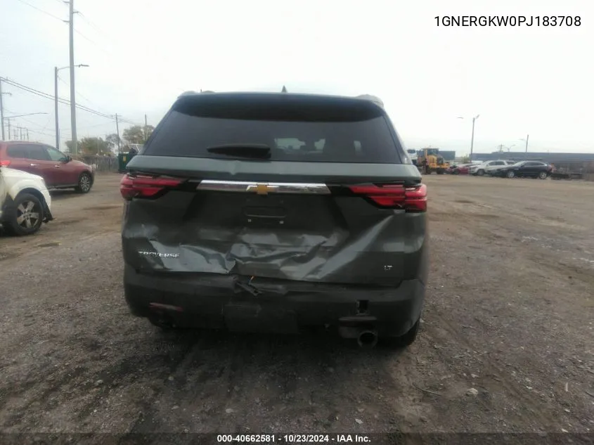 2023 Chevrolet Traverse Fwd Lt Cloth VIN: 1GNERGKW0PJ183708 Lot: 40662581