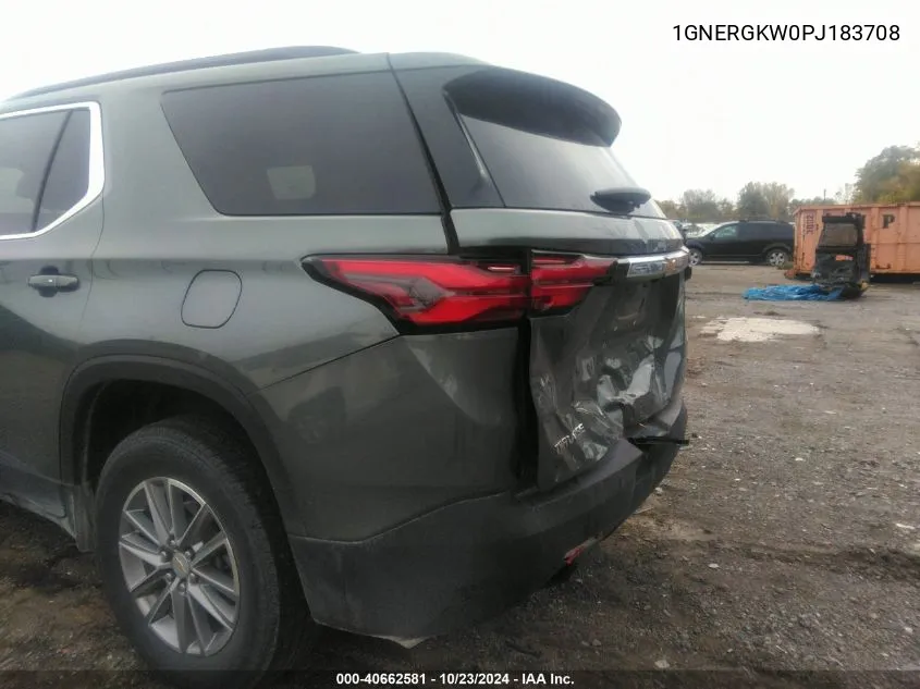 2023 Chevrolet Traverse Fwd Lt Cloth VIN: 1GNERGKW0PJ183708 Lot: 40662581