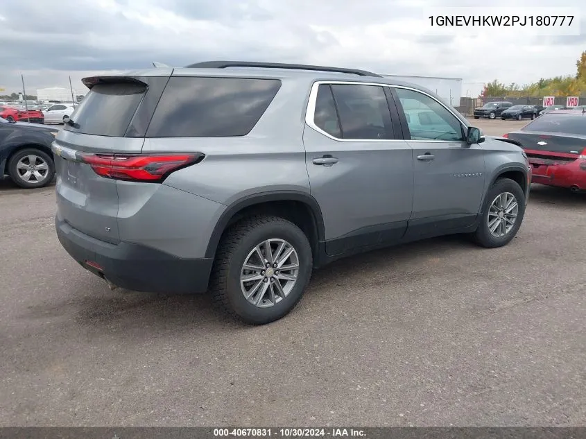 2023 Chevrolet Traverse Awd Lt Leather VIN: 1GNEVHKW2PJ180777 Lot: 40670831