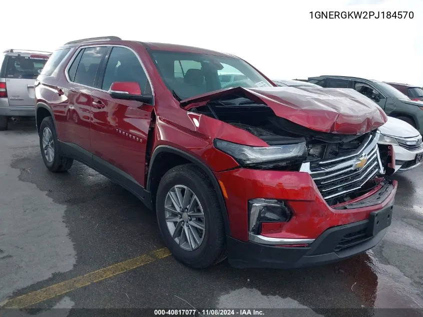 2023 Chevrolet Traverse Fwd Lt Cloth VIN: 1GNERGKW2PJ184570 Lot: 40817077