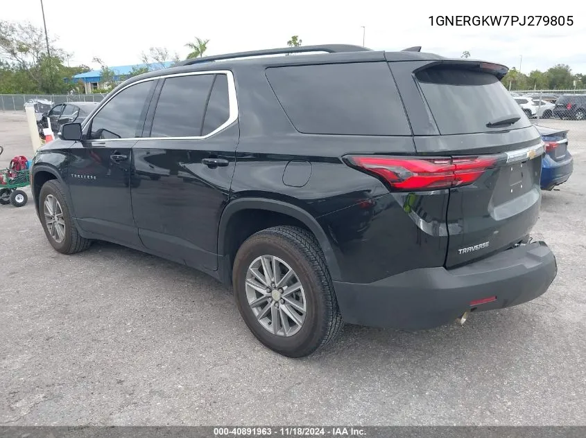 2023 Chevrolet Traverse Fwd Lt Cloth VIN: 1GNERGKW7PJ279805 Lot: 40891963