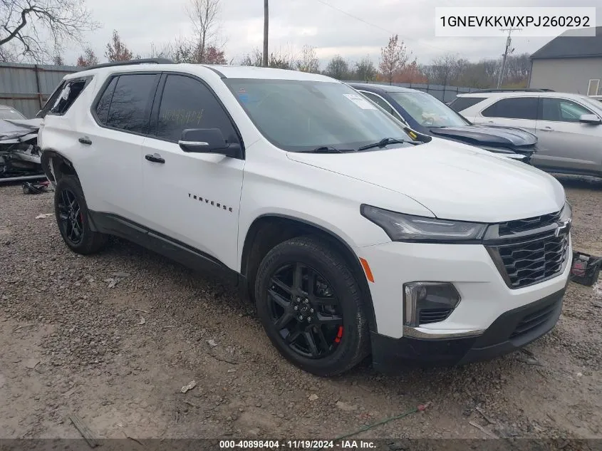 2023 Chevrolet Traverse Awd Premier VIN: 1GNEVKKWXPJ260292 Lot: 40898404