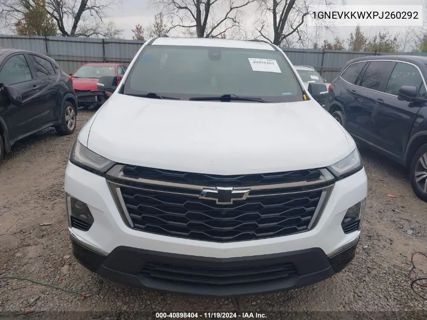 2023 Chevrolet Traverse Awd Premier VIN: 1GNEVKKWXPJ260292 Lot: 40898404