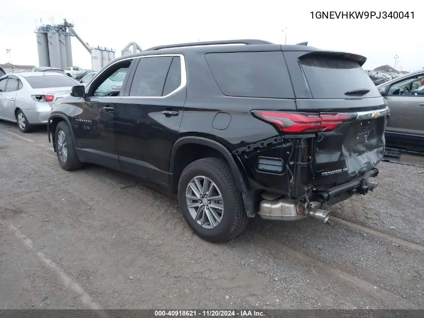 2023 Chevrolet Traverse Awd Lt Leather VIN: 1GNEVHKW9PJ340041 Lot: 40918621