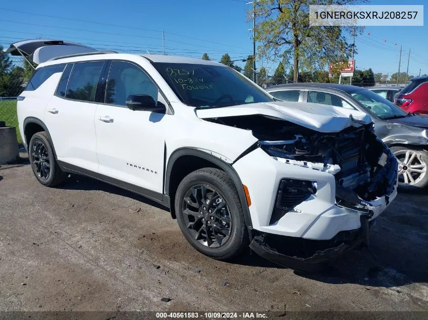 1GNERGKSXRJ208257 2024 Chevrolet Traverse Fwd Lt