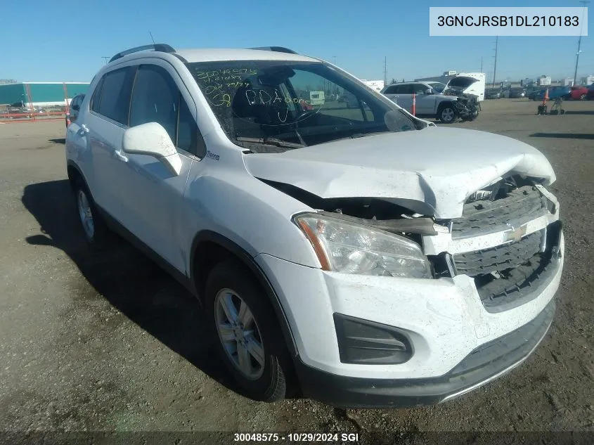 2013 Chevrolet Trax 2Lt VIN: 3GNCJRSB1DL210183 Lot: 30048575