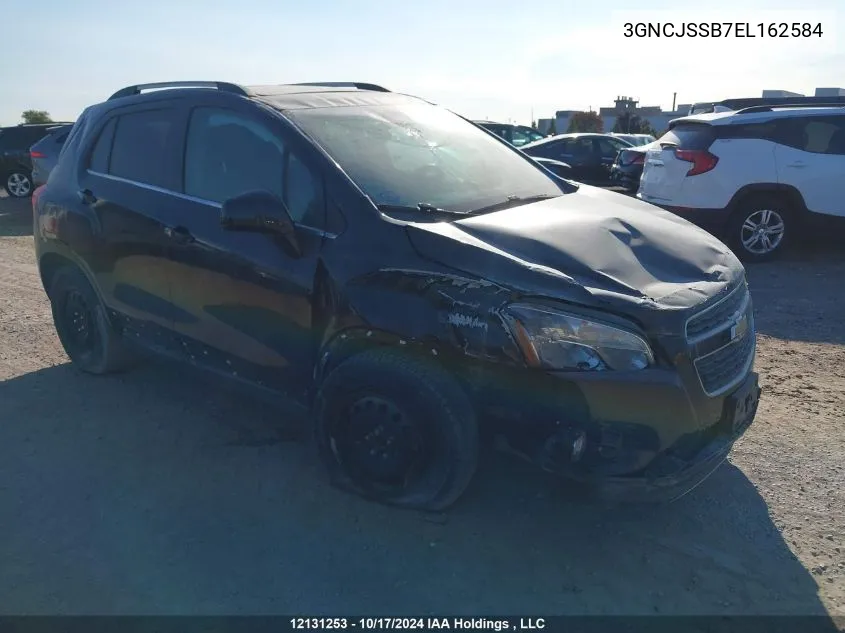 3GNCJSSB7EL162584 2014 Chevrolet Trax