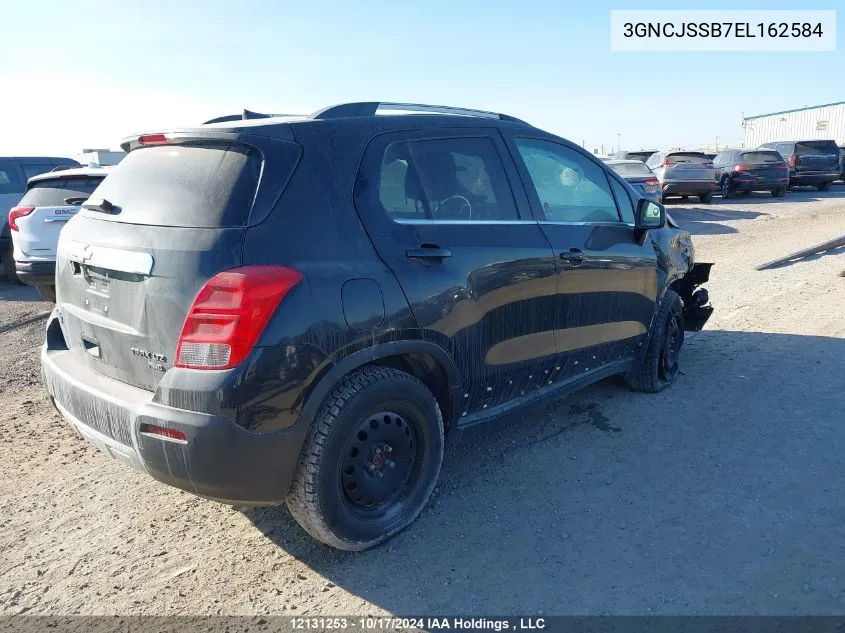 3GNCJSSB7EL162584 2014 Chevrolet Trax