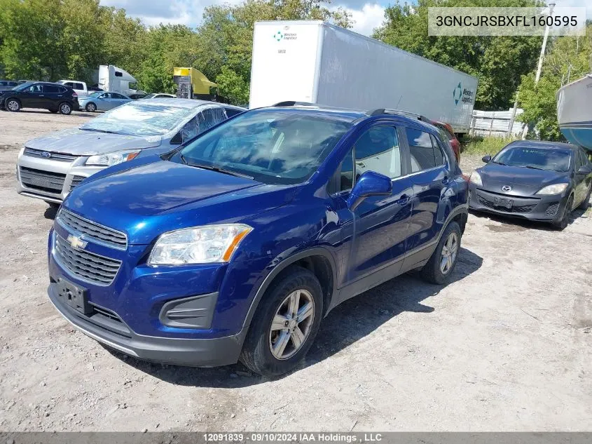 3GNCJRSBXFL160595 2015 Chevrolet Trax