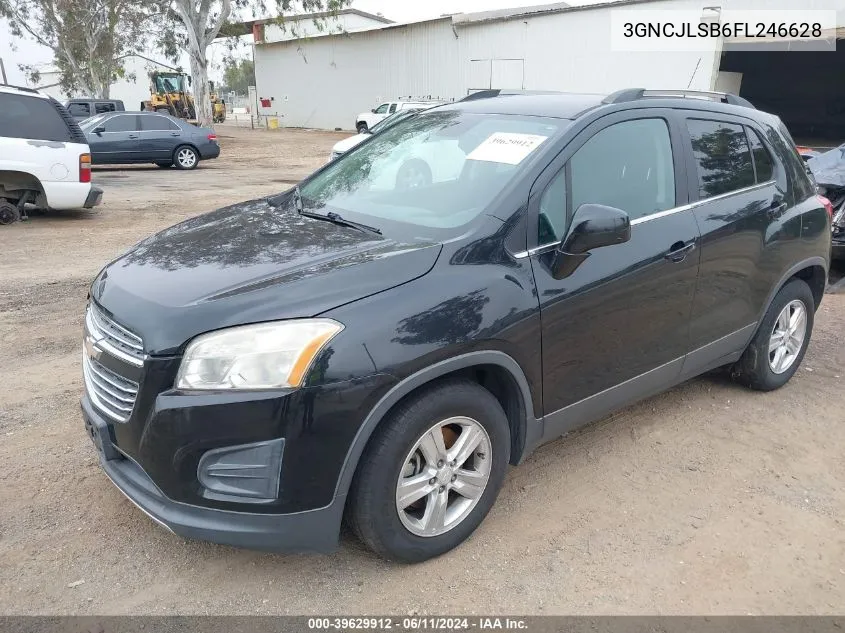 2015 Chevrolet Trax Lt VIN: 3GNCJLSB6FL246628 Lot: 39629912