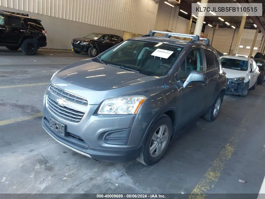 KL7CJLSB5FB110515 2015 Chevrolet Trax Lt