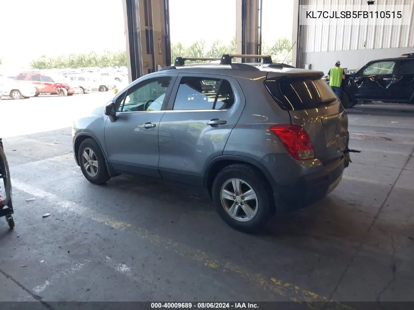 KL7CJLSB5FB110515 2015 Chevrolet Trax Lt