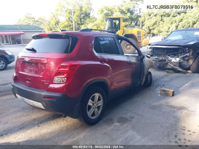 KL7CJRSB3FB073516 2015 Chevrolet Trax Lt